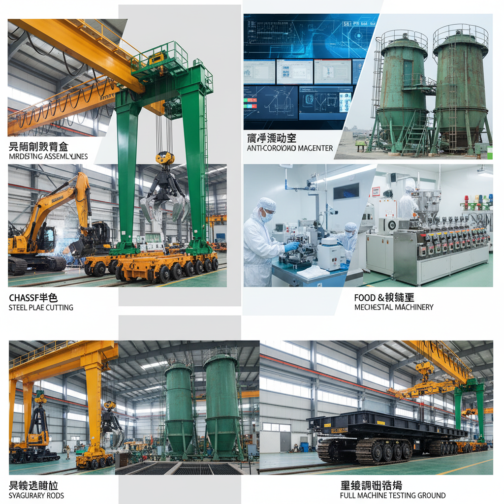 Efficient Industrial Lifting with overhead and gantry cranes