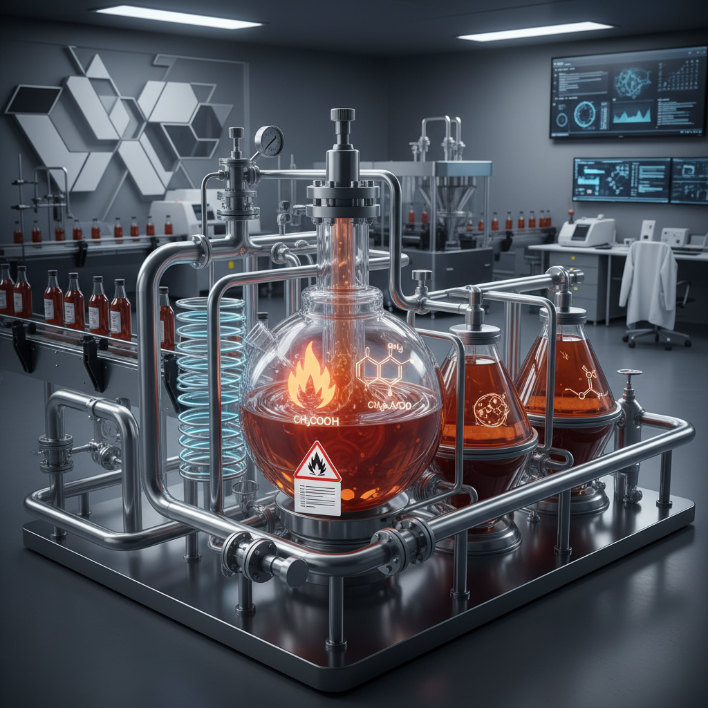 Premium Grade Glacial Acetic Acid For Food Safety