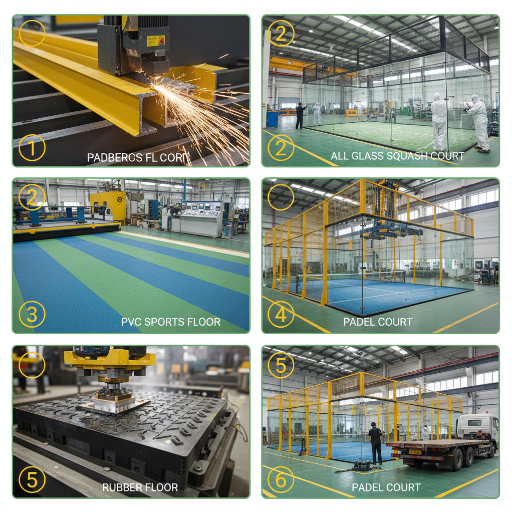 Elite Engineering For Padel Tennis Squash Arenas
