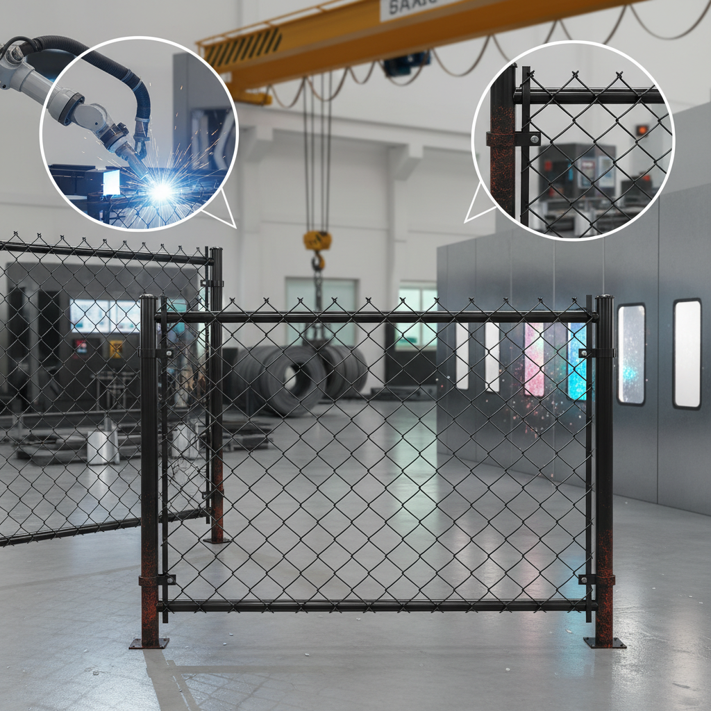 Premium Black Chain Link Fence for Sale Durable Security Solutions