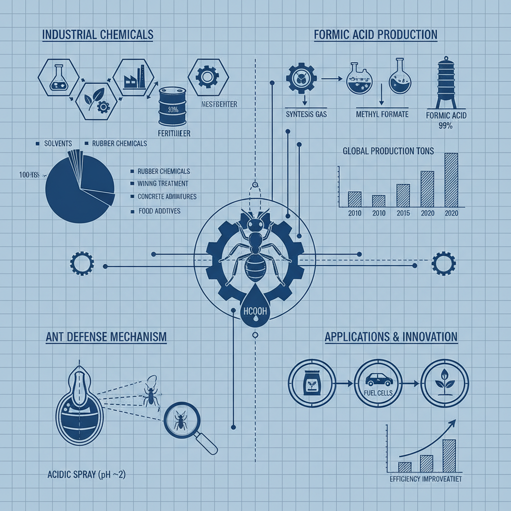Biological Synergy of Ants and Formic Acid in Industry