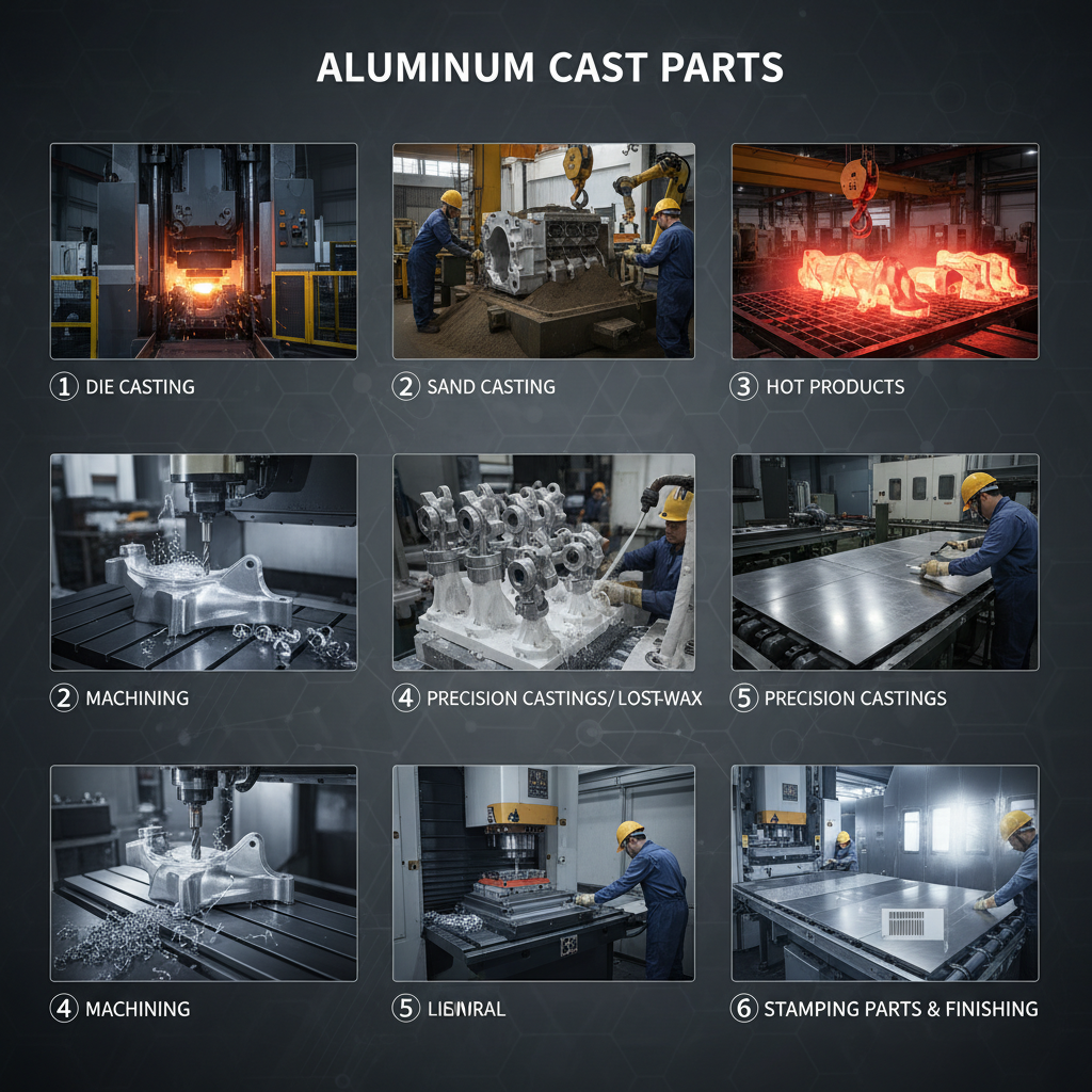 High Precision Aluminum Cast Parts for Industrial Efficiency