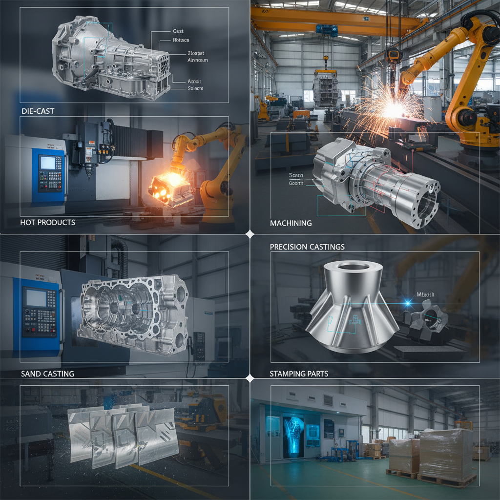 High Precision Aluminum Cast Parts for Industrial Efficiency