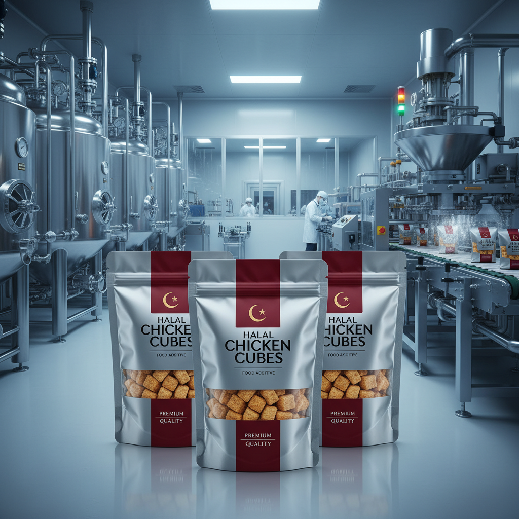 Premium Global Halal Chicken Cubes