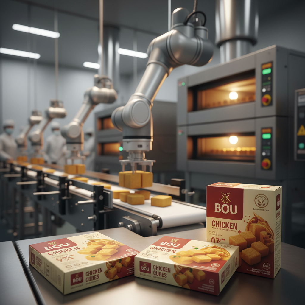 Industrial Grade Bou Chicken Cubes
