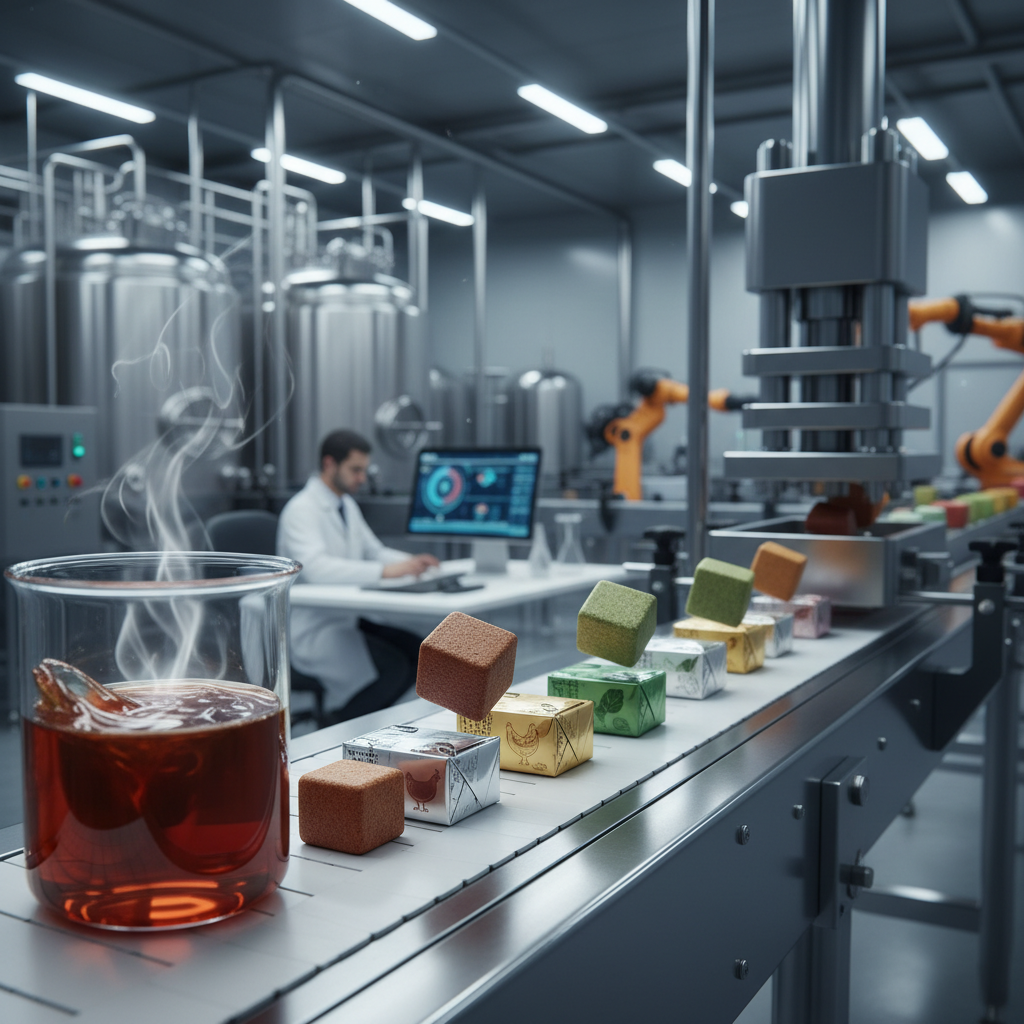 Industrial Grade Bouillon Cube Stock