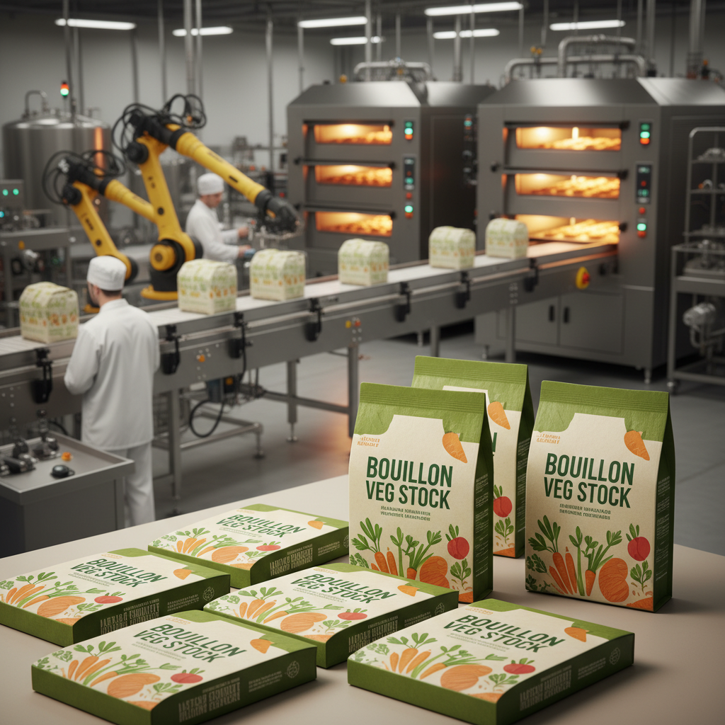 Premium Grade Bouillon Veg Stock Manufacturer