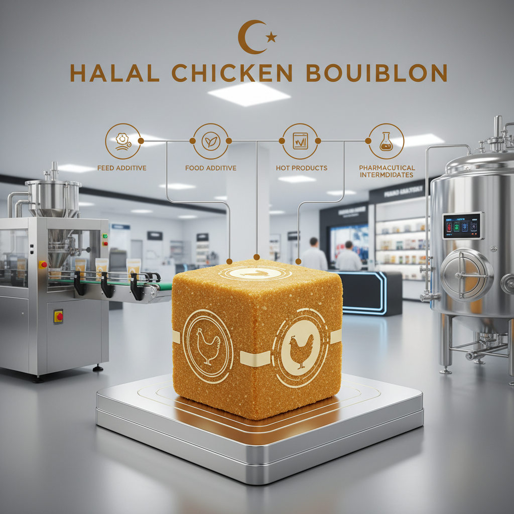 Premium Halal Chicken Bouillon for Global Food Manufacturing