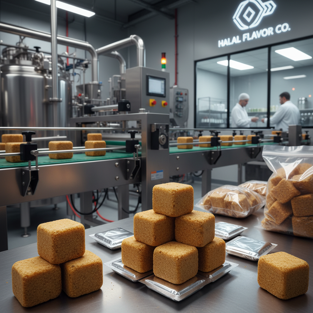 High Quality Halal Bouillon for Global Food Manufacturing