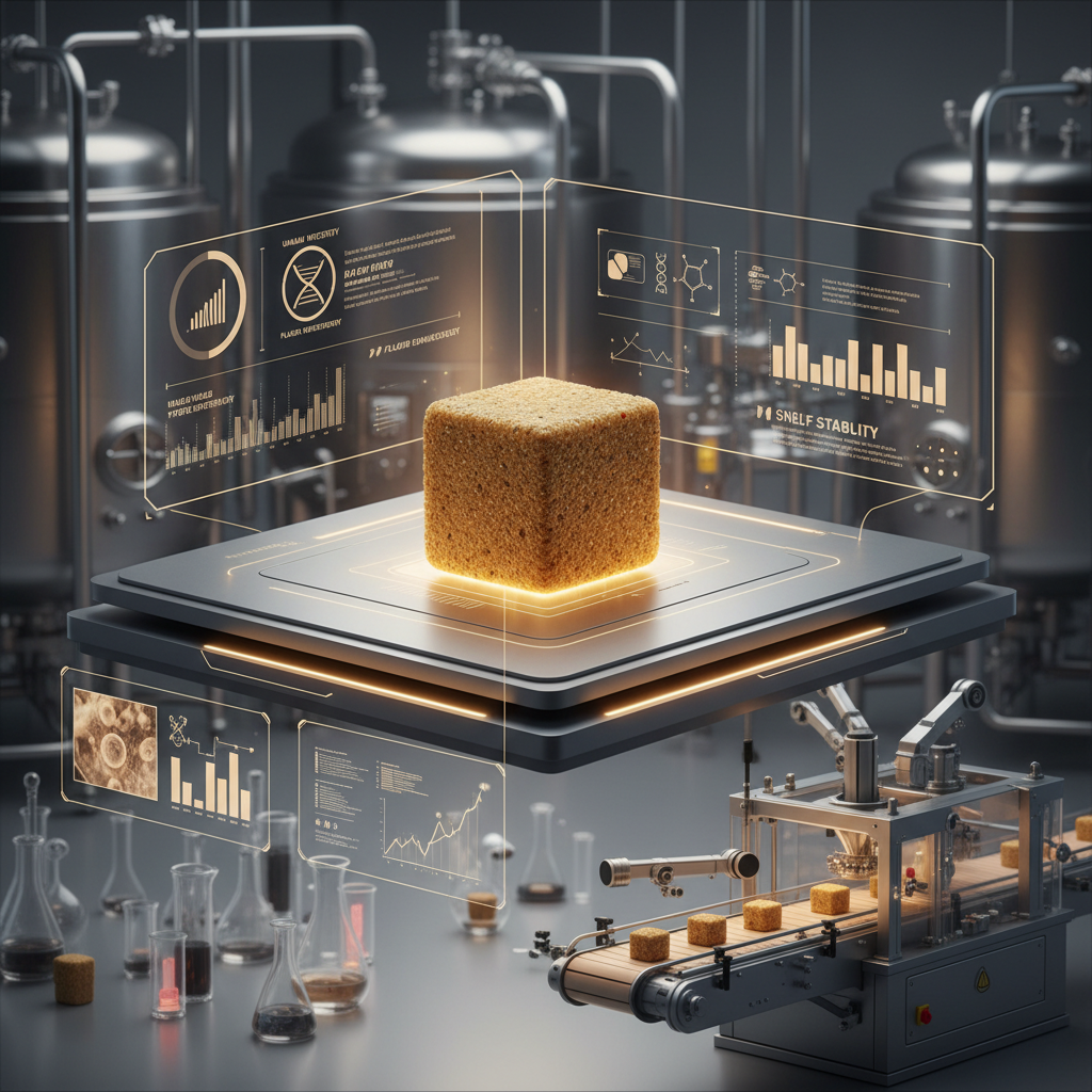 Industrial Efficiency and Innovation of 1 bouillon cube