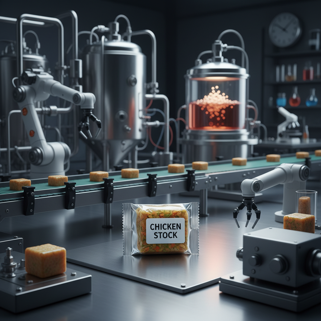 Global Industry Use and Benefits of 1 cube chicken stock