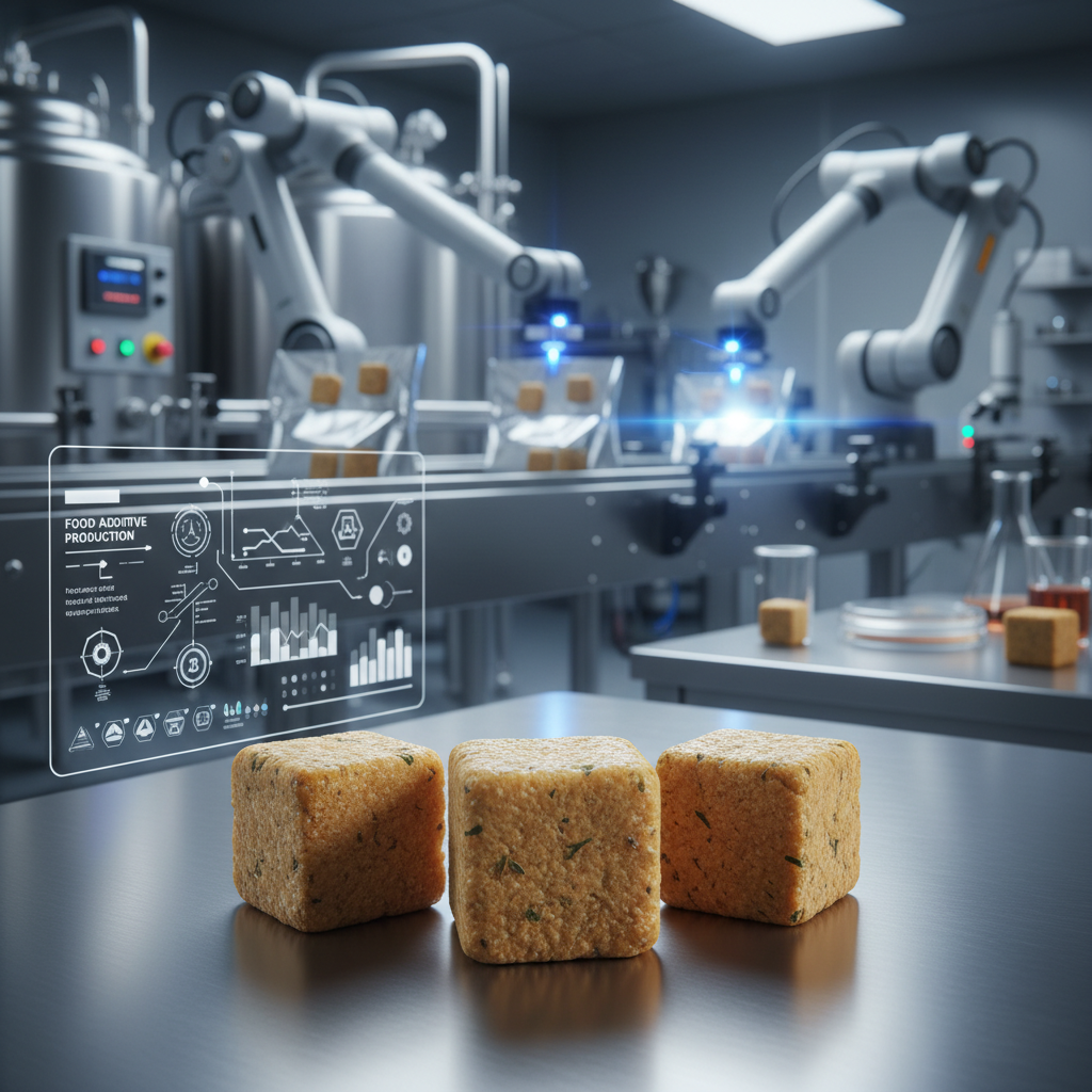 Industrial Efficiency Using 3 chicken bouillon cubes for Flavor