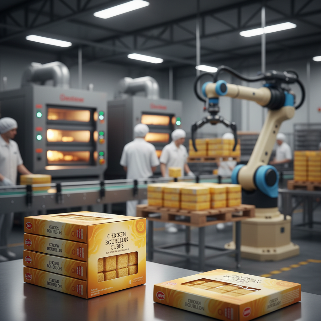 Industrial Production and Global Use of bouillon chicken cube seasoning