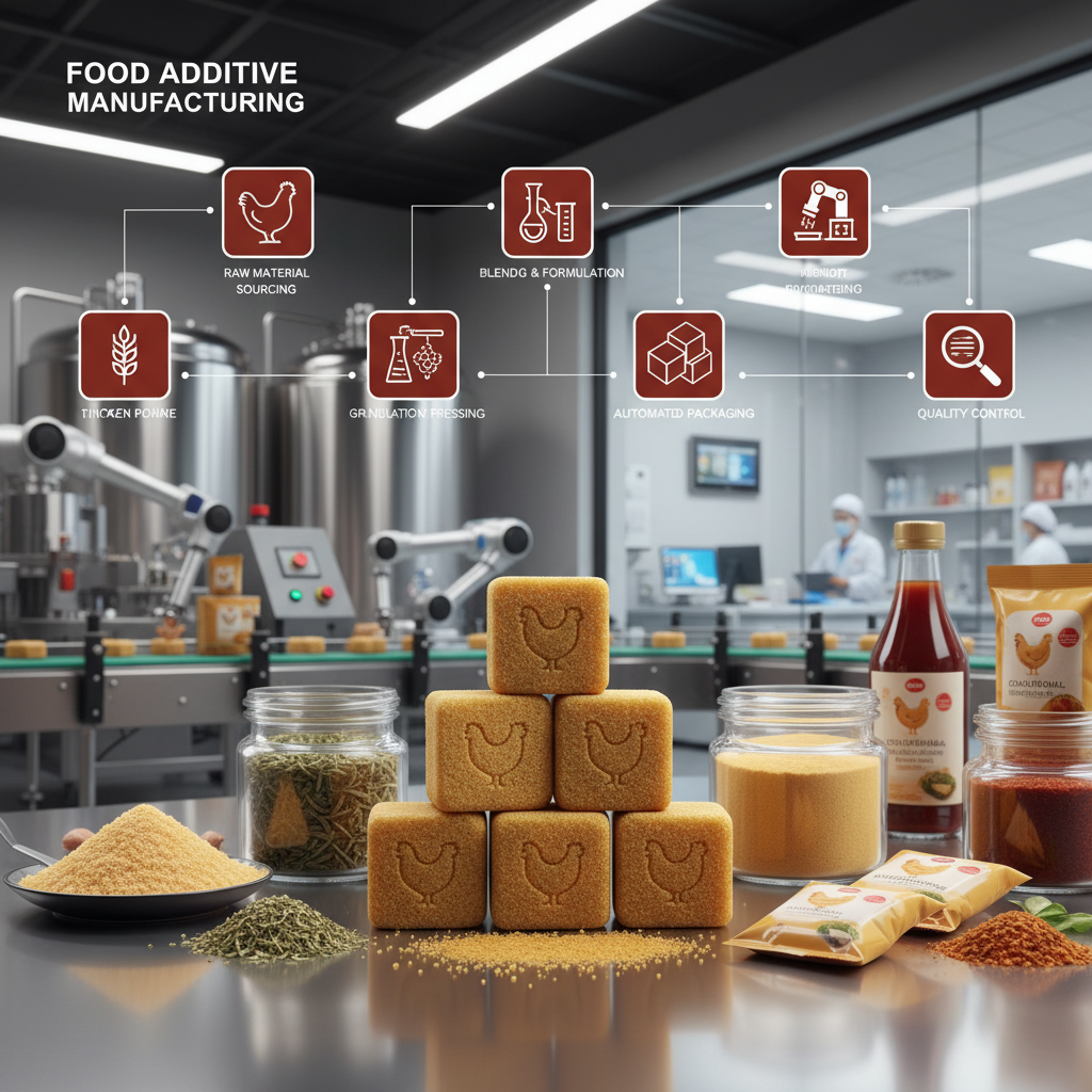 Industrial Production and Global Use of bouillon chicken cube seasoning