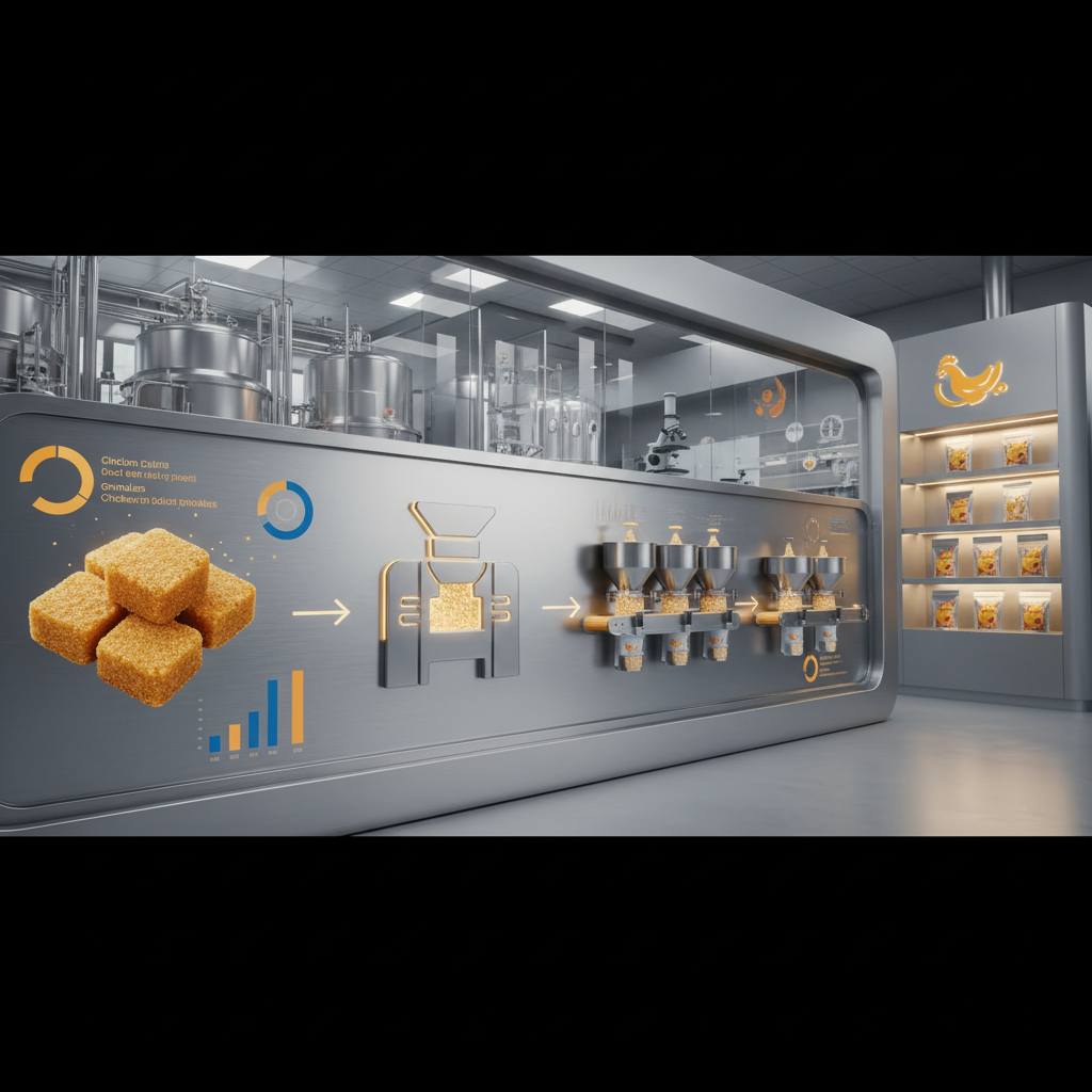 Efficient Transition from Chicken Bouillon Cubes to Granules