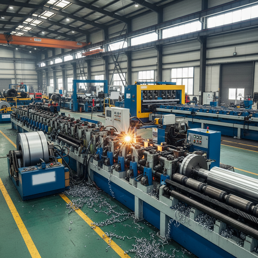 Precision Engineering for Industrial Excellence HighFrequency Tube Mills