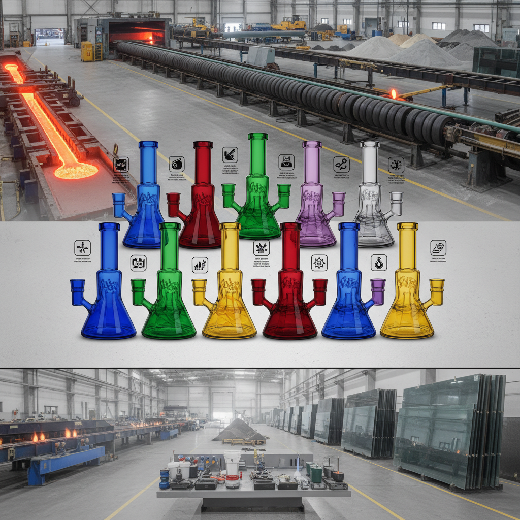 Premium Coloured Glass Bongs Material Science and Design