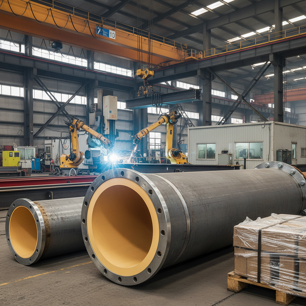 High Performance pu lined pipe for chemical delivery Solutions