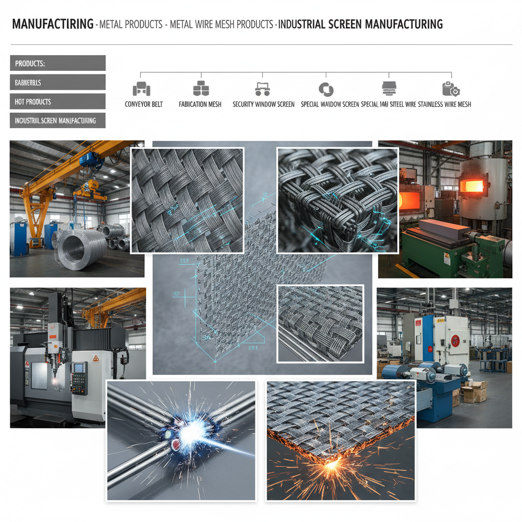 High Performance Industrial Screen Stainless Steel Mesh Solutions