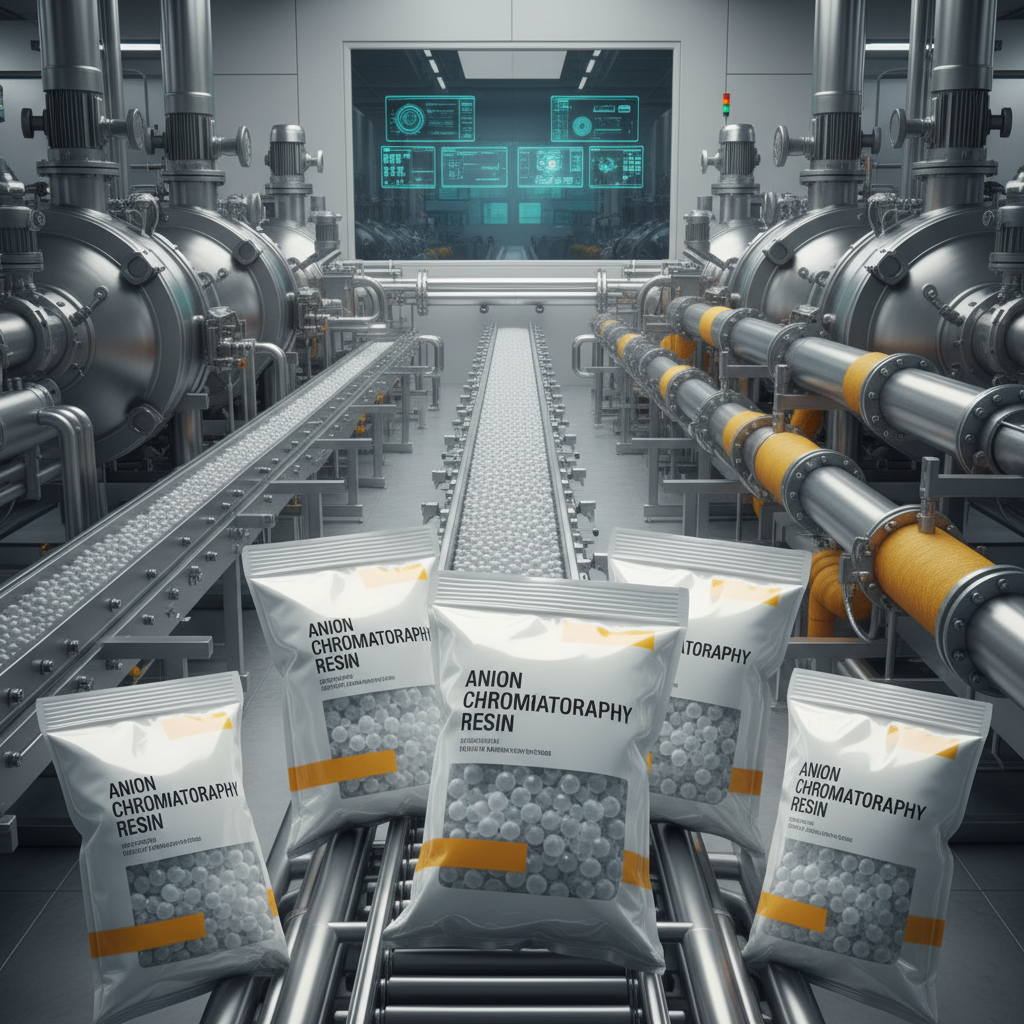 HighPrecision Anion Chromatography Resin