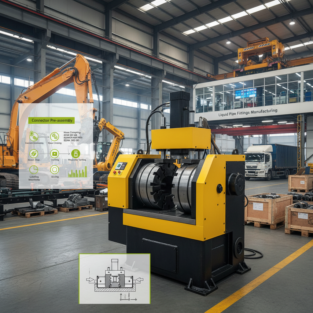 hose pipe pressing machine