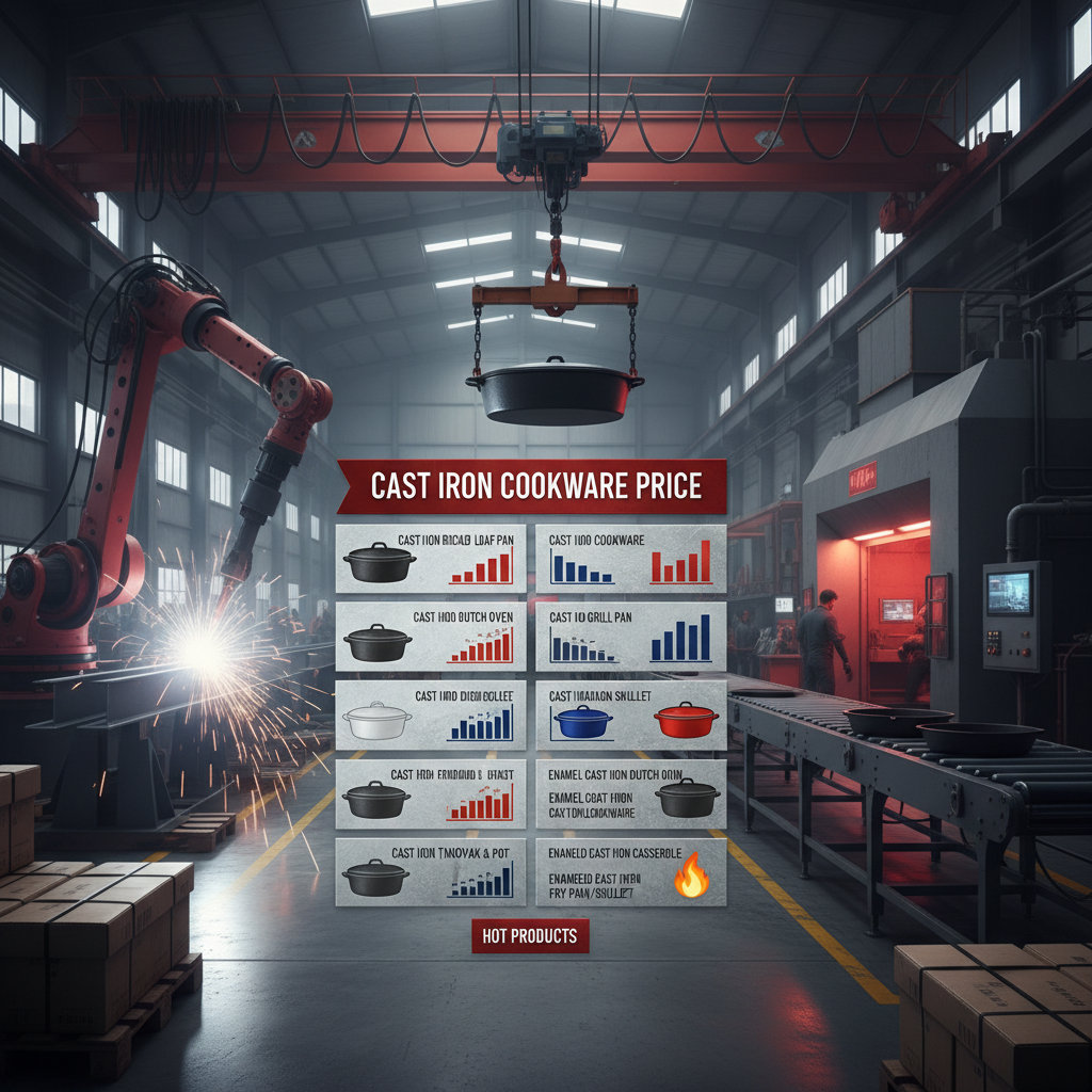 cast iron cookware price