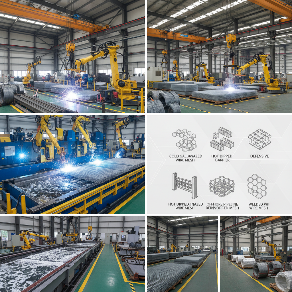 galvanised welded wire panel factory