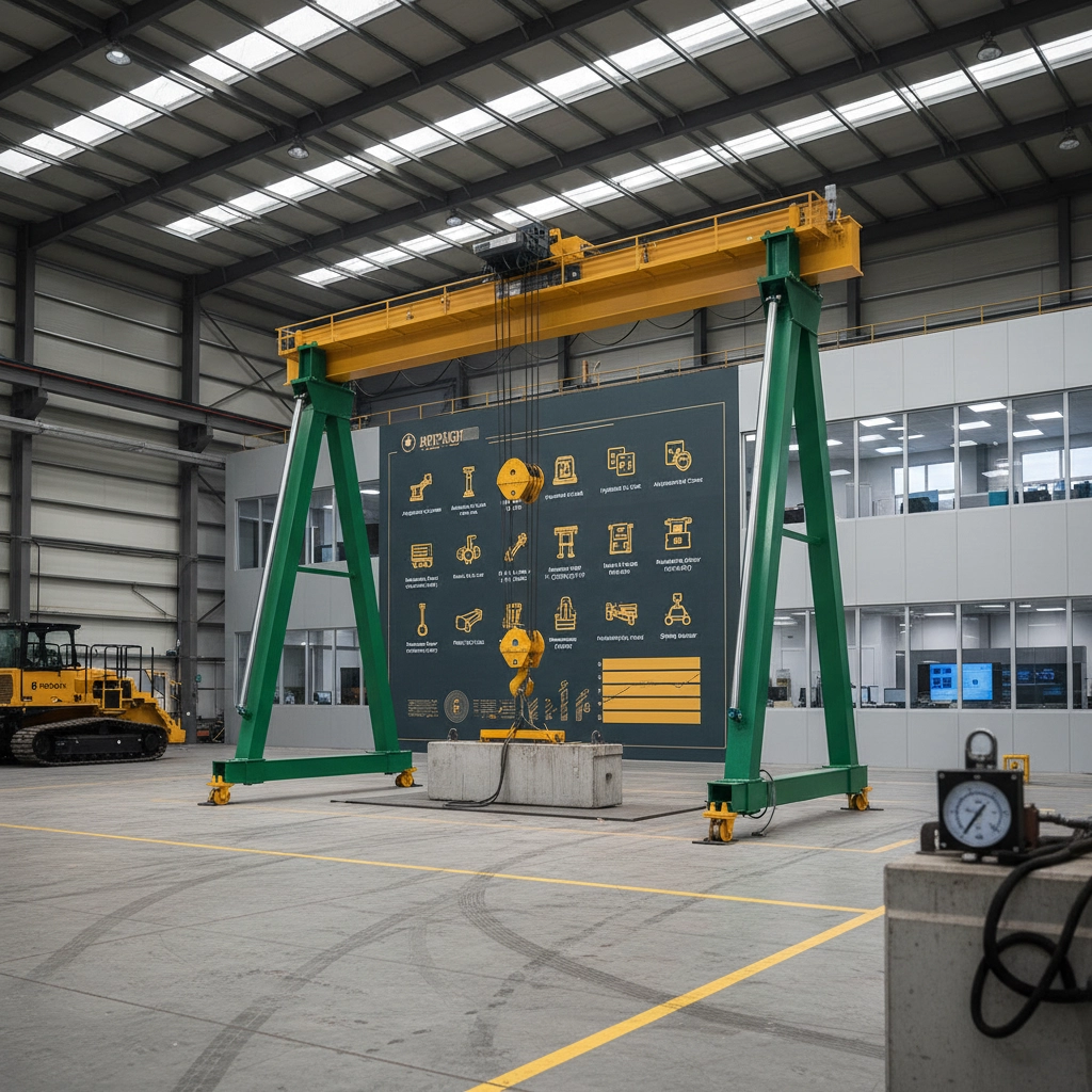 Custom Gantry Crane Solutions for Industrial Lifting Efficiency