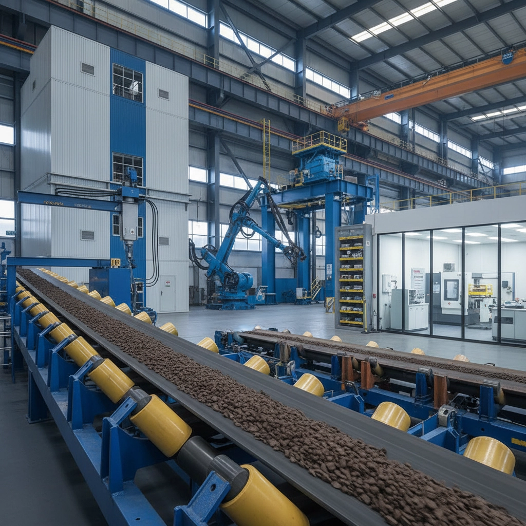 Industrial Guide to High Efficiency trough idler rollers