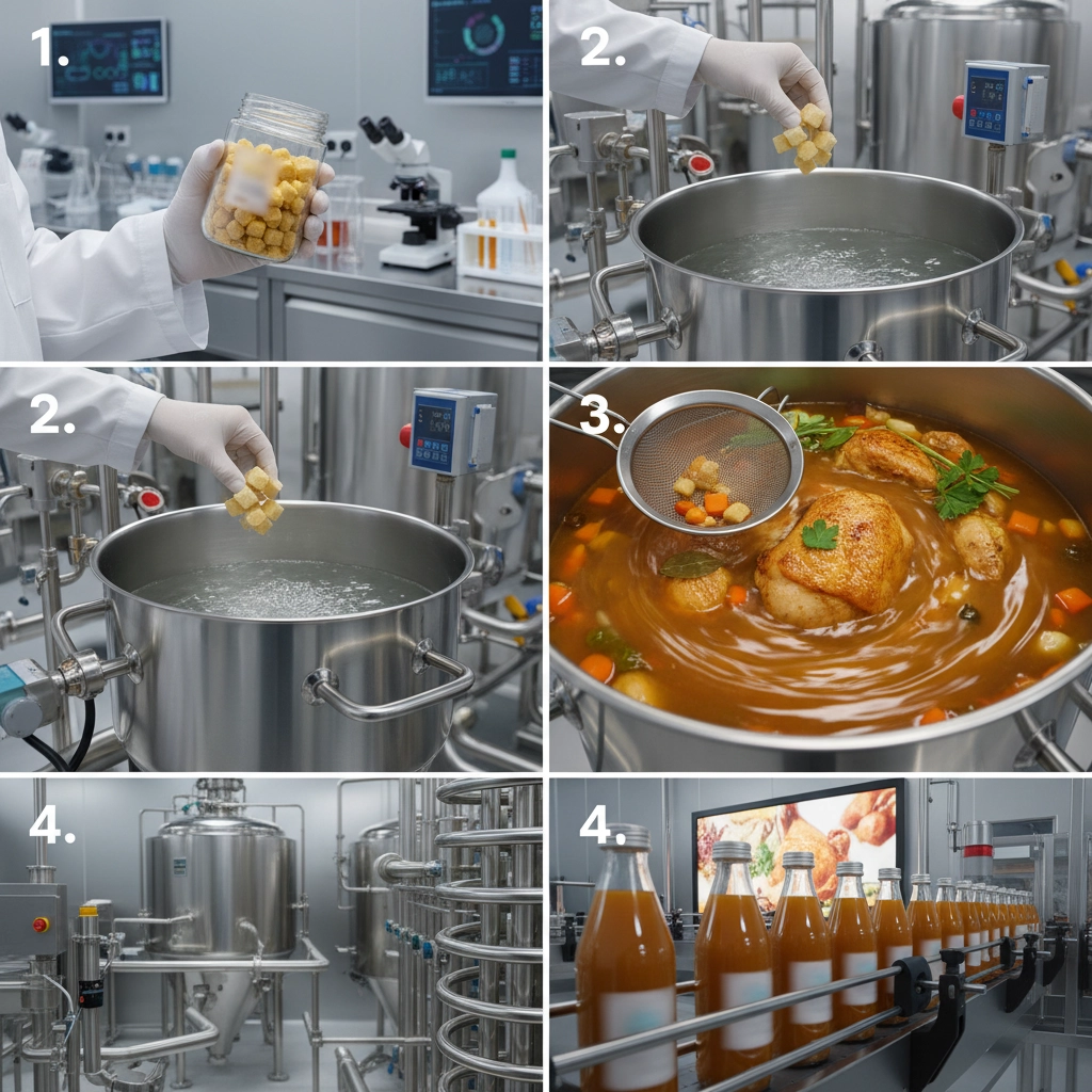 Efficient Industrial Guide for Chicken Bouillon to Stock