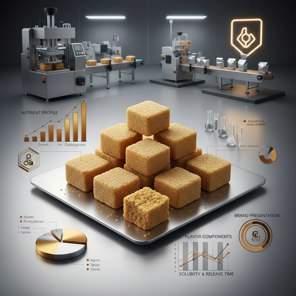 Industrial Guide to High Quality Chicken Broth Stock Cube