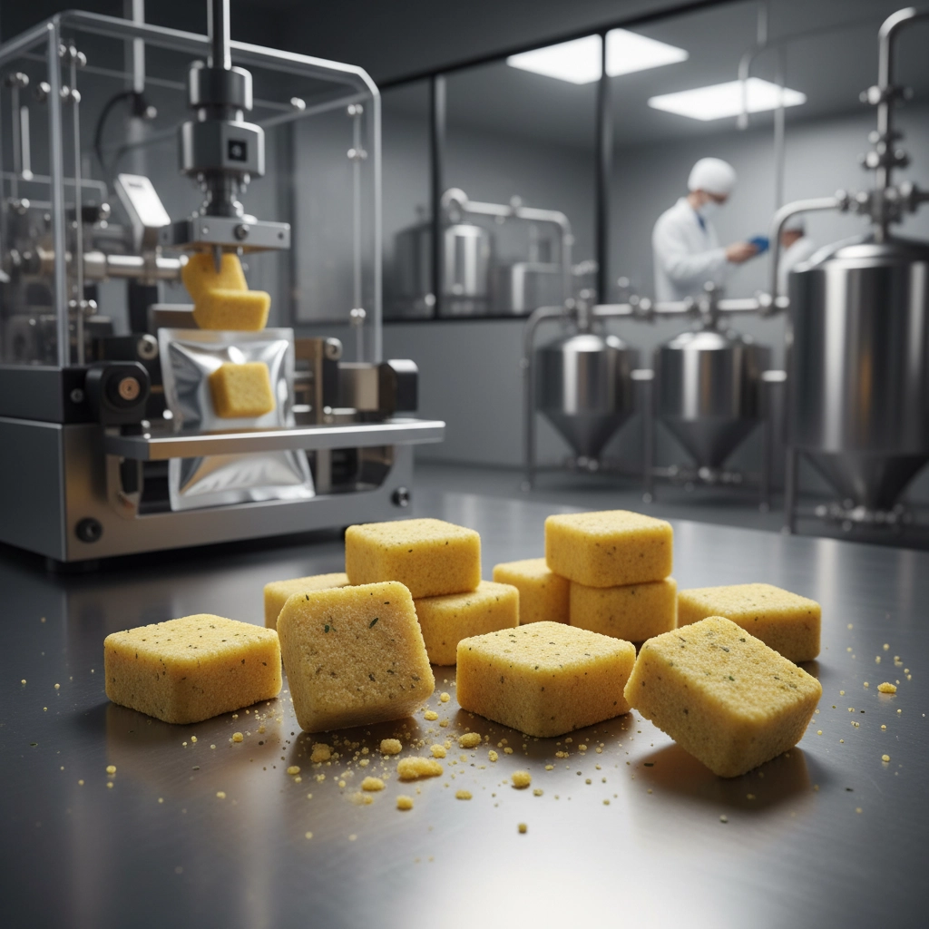 Industrial Applications of chicken flavor bouillon cubes