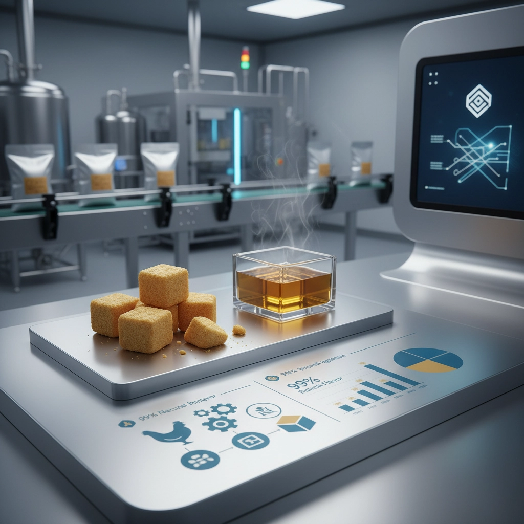 Industrial Chicken Cubes Stock for Global Food Production