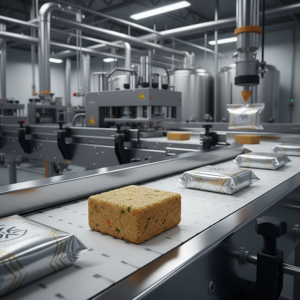 Industrial Production and Global Use of chicken soup stock cube