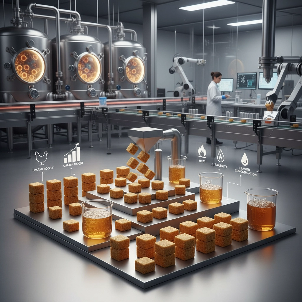 Industrial Applications of Premium chicken flavor seasoning cubes