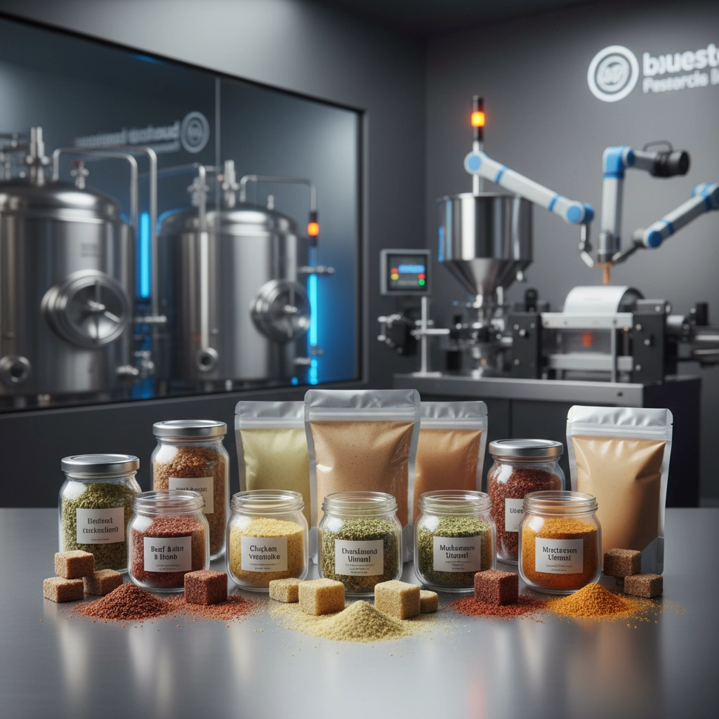 Industrial Production and Innovation of Flavored Bouillon
