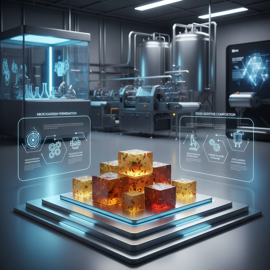 Industrial Applications and Quality of Flavored Bouillon Cube