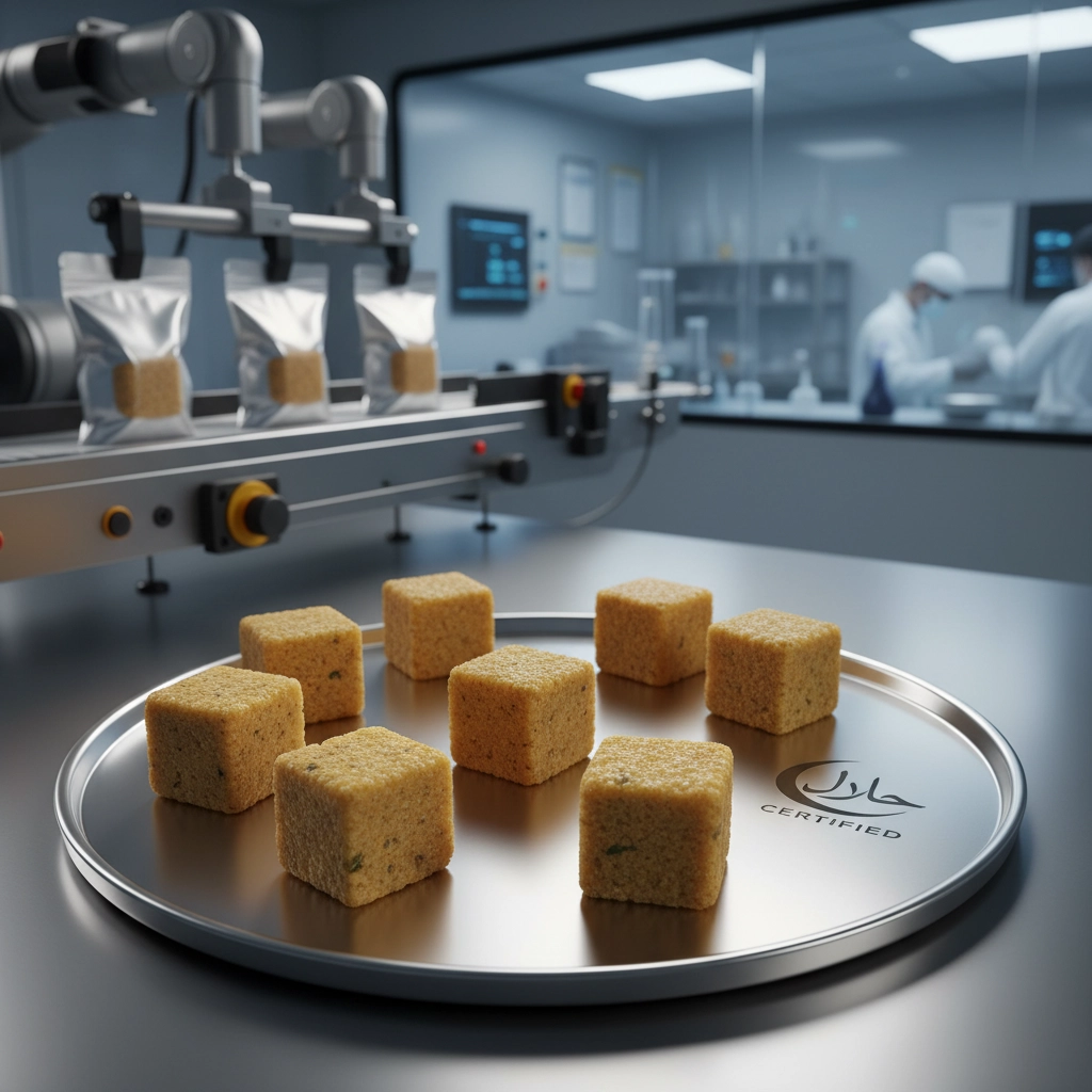 Premium Halal Chicken Bouillon Cubes for Global Food Industry