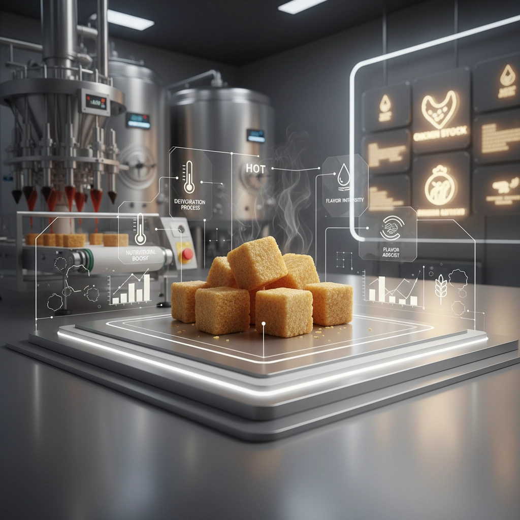 Industrial Applications and Benefits of hot chicken stock cubes