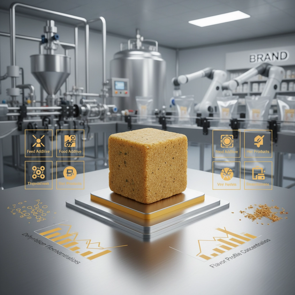 Industrial Efficiency and Science of one bouillon cube