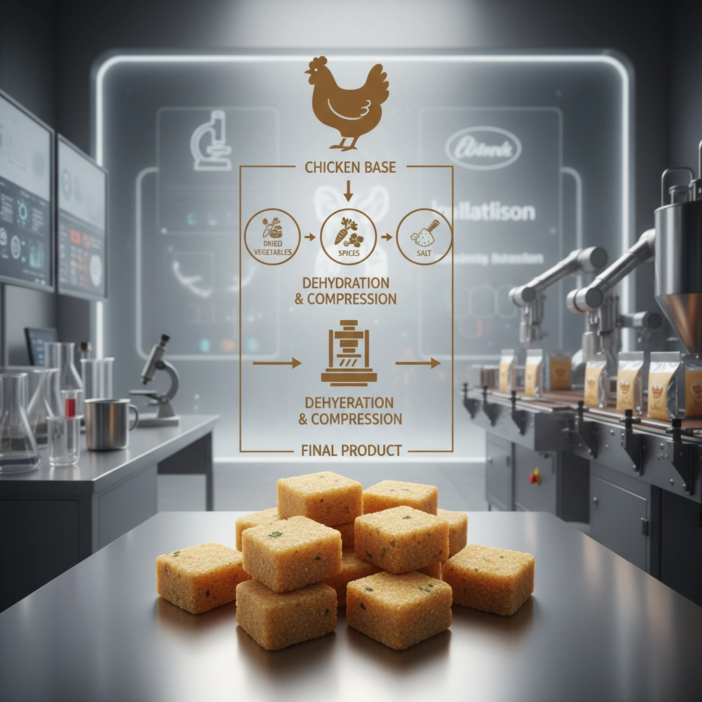 Understanding what is a chicken bouillon cube and its uses