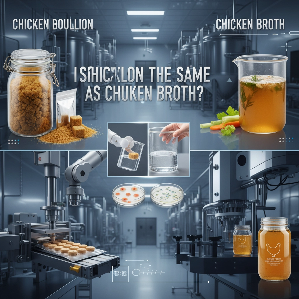 Is Chicken Bouillon the Same as Chicken Broth Explained
