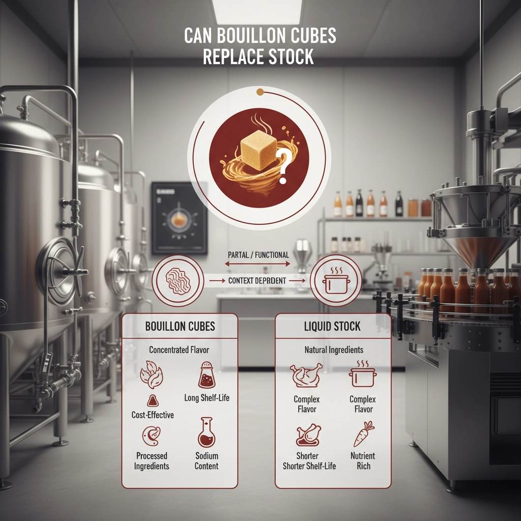 Comparing Quality and Efficiency can bouillon cubes replace stock