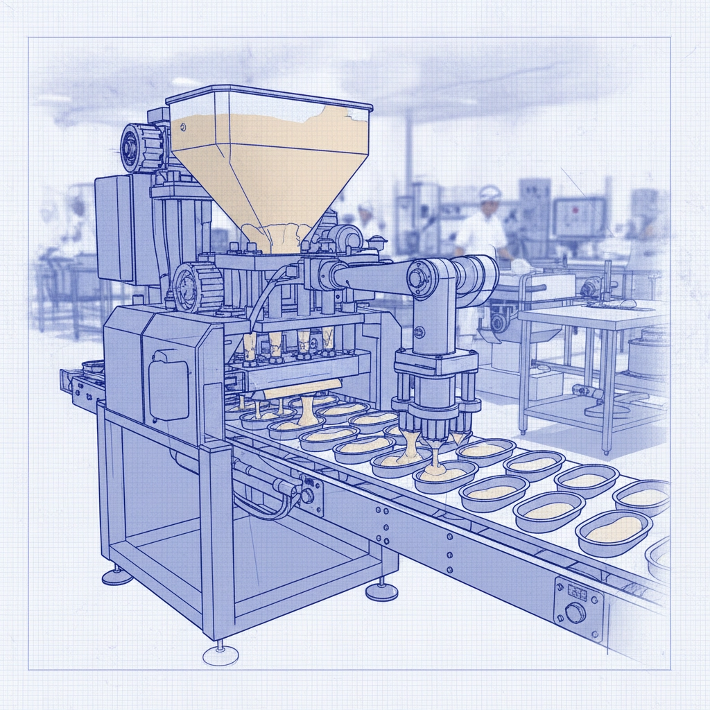 High Performance Batter Filling Machine for Meat Processing