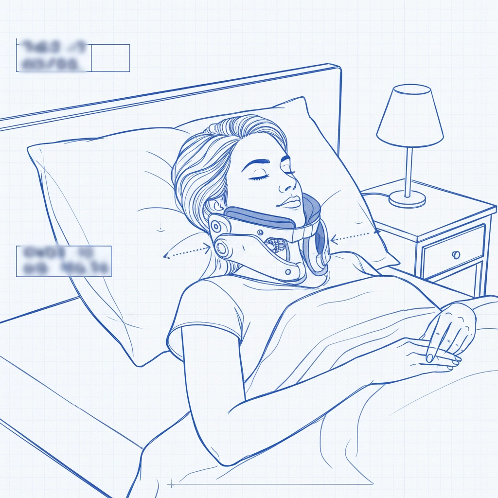 Benefits of Using a Cervical Collar While Sleeping for Recovery
