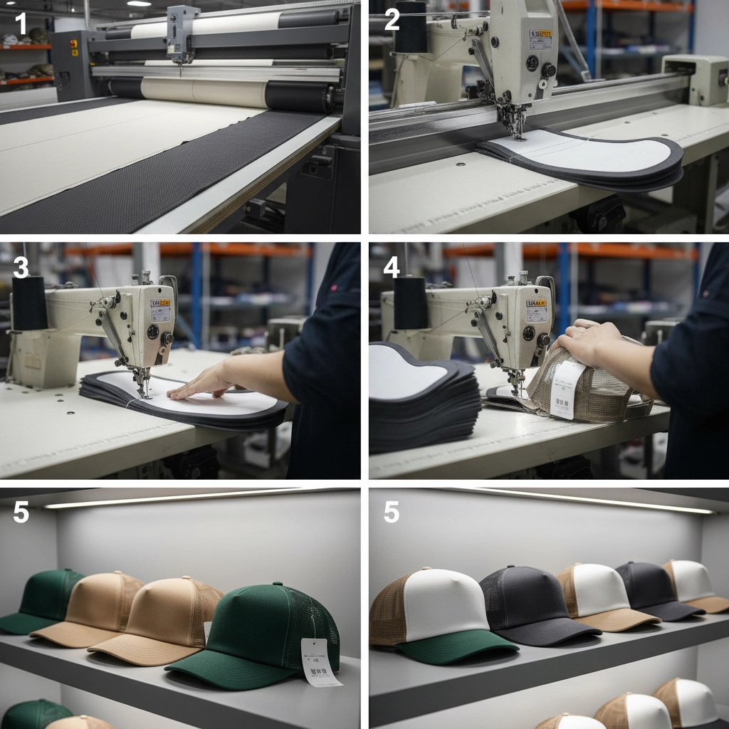 Premium 5 panel foam trucker hats for Branding and Fashion