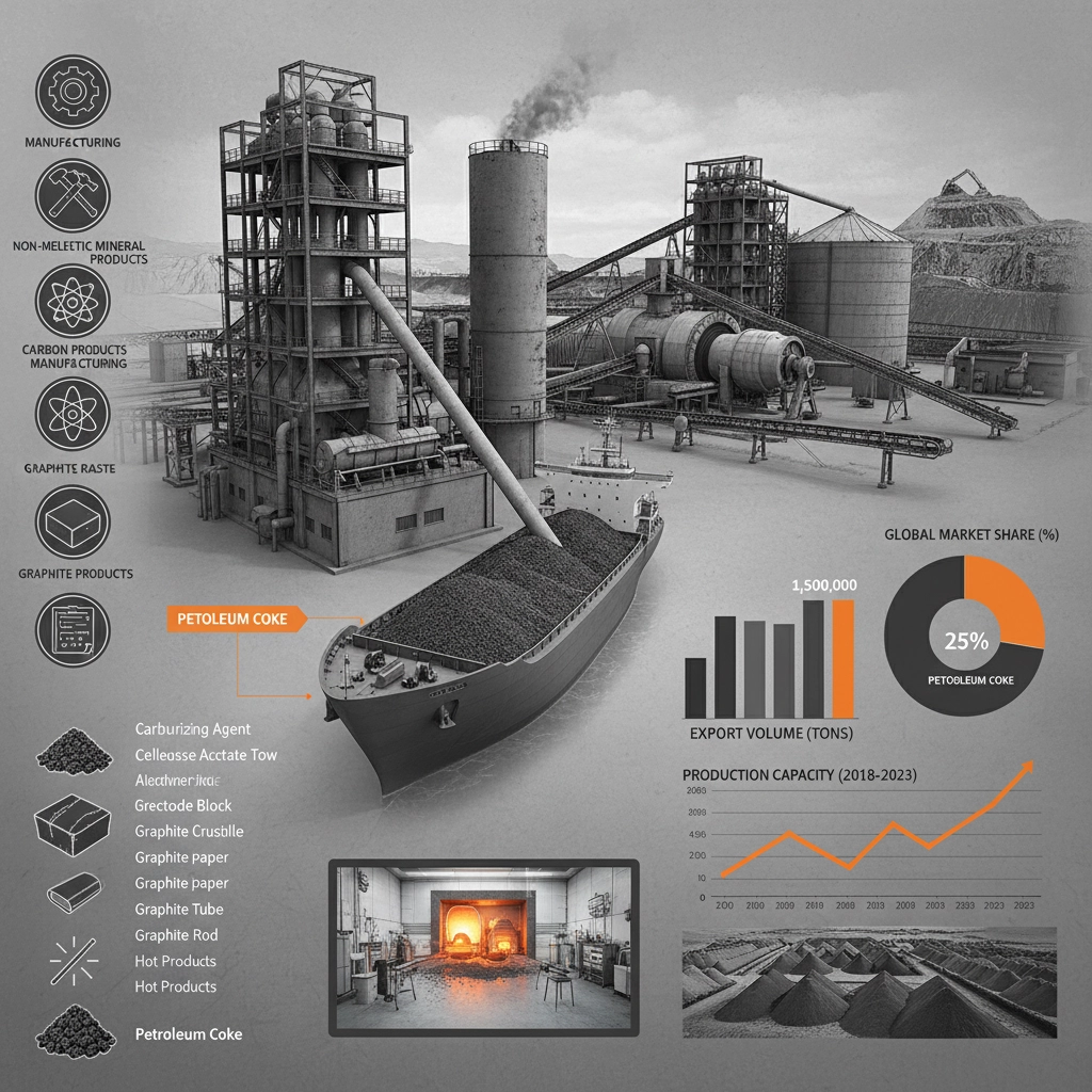 Reliable Petroleum Coke Exporter for Global Industrial Carbon