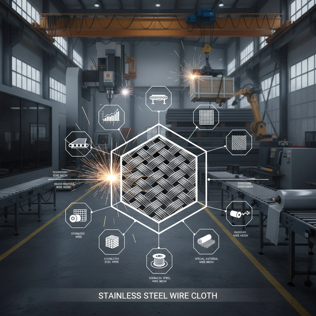 Industrial Applications and Benefits of Stainless Steel Wire Cloth