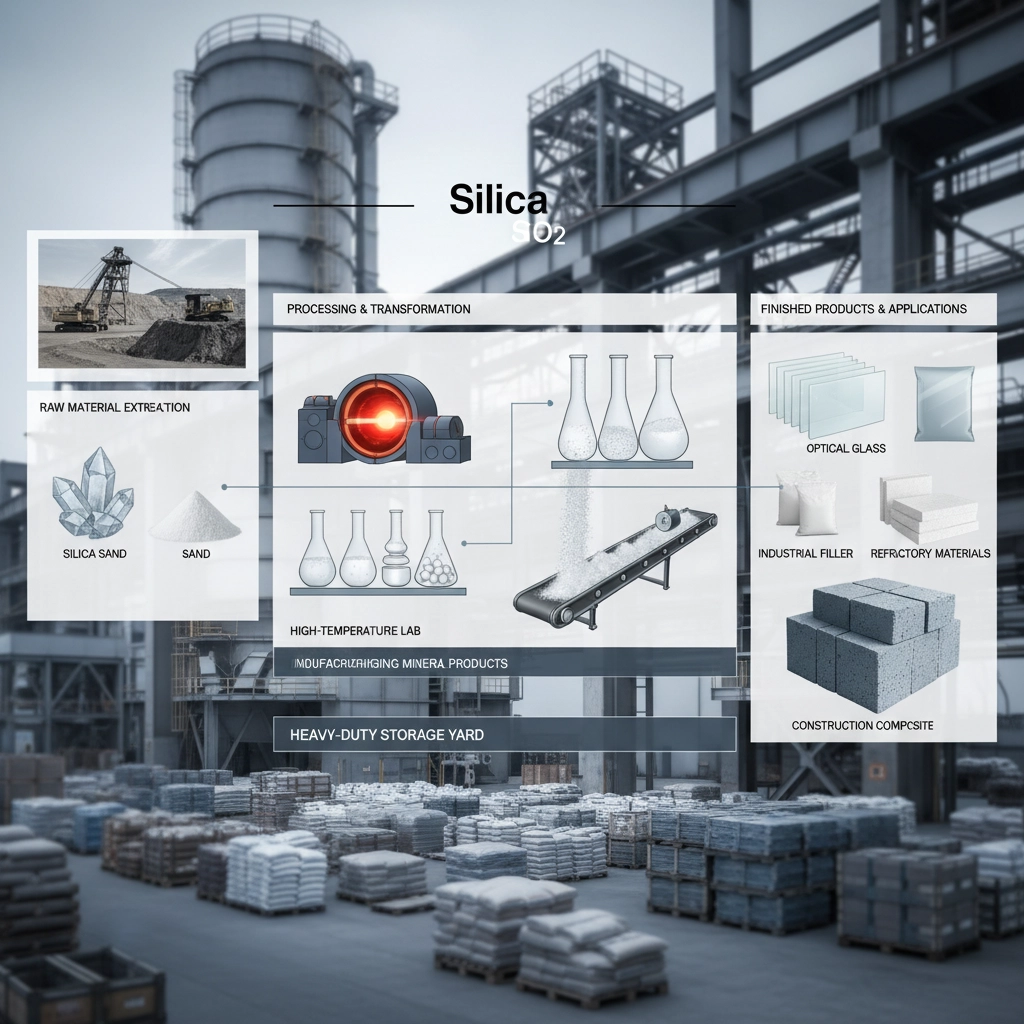 Industrial Applications and Benefits of High Purity silica si02