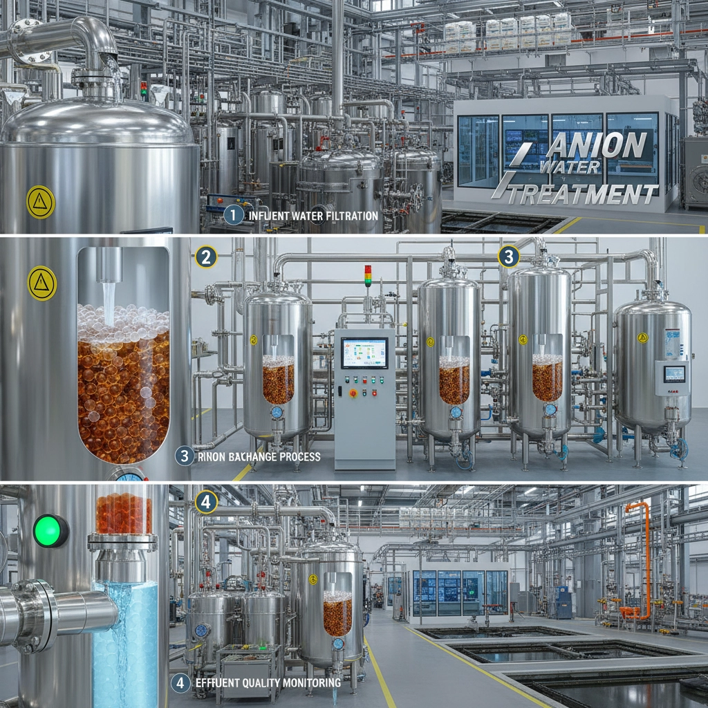 Advanced Anion Water Treatment for High Purity Industrial Water